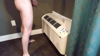 Peeing in hotel Air Conditioners